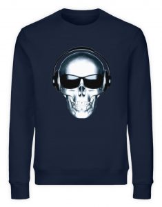 SpreeRocker Skull 2 - Unisex Organic Sweatshirt-6887