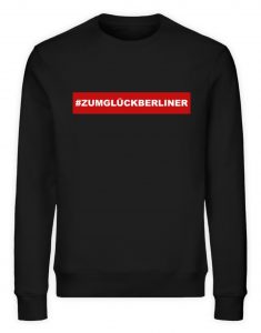 SpreeRocler #ZumGlückBerliner 1 - Unisex Organic Sweatshirt-16