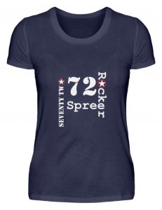 SpreeRocker Seventy Two weiss - Damenshirt-198