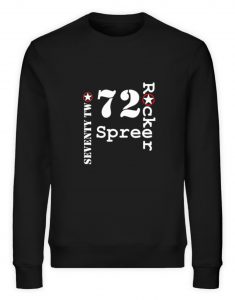SpreeRocker Seventy Two weiss - Unisex Organic Sweatshirt-16