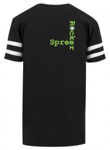 SpreeRocker Neon Skull - Striped Long Shirt-16