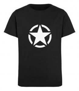 SpreeRocker Star + Skull 1 - Kinder Organic T-Shirt-16