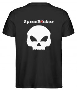 SpreeRocker Star + Skull 1 - Herren Premium Organic Shirt-16