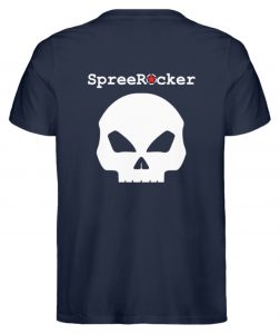 SpreeRocker Star + Skull 1 - Herren Premium Organic Shirt-6887