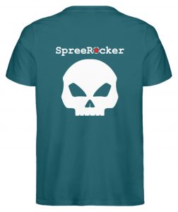 SpreeRocker Star + Skull 1 - Herren Premium Organic Shirt-6889