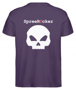 SpreeRocker Star + Skull 1 - Herren Premium Organic Shirt-6884
