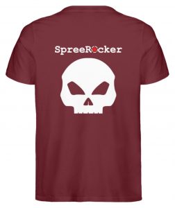SpreeRocker Star + Skull 1 - Herren Premium Organic Shirt-6883