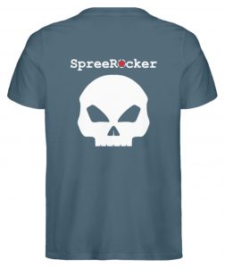SpreeRocker Star + Skull 1 - Herren Premium Organic Shirt-6895