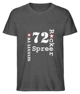 SpreeRocker Seventy Two weiss - Herren Premium Organic Shirt-6898