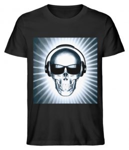 SpreeRocker Skull 1 - Herren Premium Organic Shirt-16