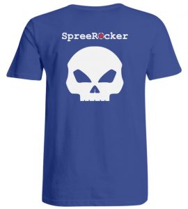 SpreeRocker White + Red Star - Übergrößenshirt-668