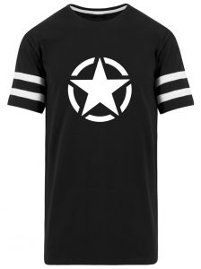 SpreeRocker Star + Skull 1 - Striped Long Shirt-16