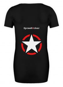 SpreeRocker Skull 1 - Schwangerschafts Shirt-16