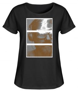 SpreeRocker Music Man - Damen RollUp Shirt-16