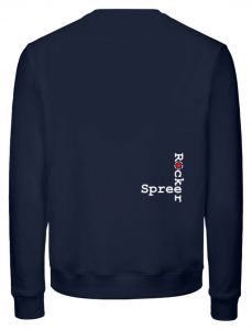 SpreeRocker Seventy Two weiss - Unisex Organic Sweatshirt-6887