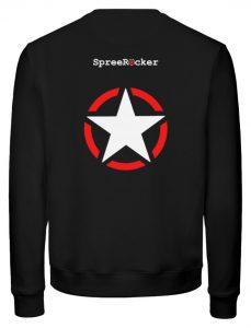 SpreeRocker Skull 1 - Unisex Organic Sweatshirt-16