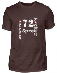SpreeRocker Seventy Two weiss - Herren Shirt-1074