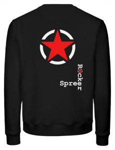 SpreeRocker Forty Eight weiss - Unisex Organic Sweatshirt-16