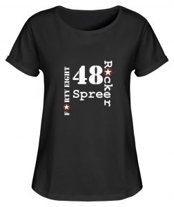 SpreeRocker Forty Eight weiss - Damen RollUp Shirt-16
