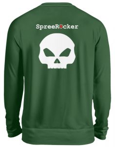 SpreeRocker White + Red Star - Unisex Pullover-833