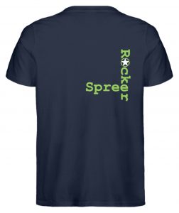 SpreeRocker Neon Skull - Herren Premium Organic Shirt-6887