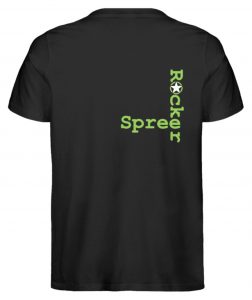 SpreeRocker Neon Skull - Herren Premium Organic Shirt-16