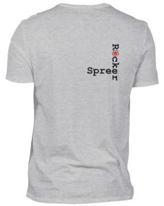 SpreeRocker We Know - Herren V-Neck Shirt-17