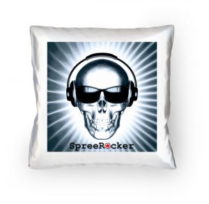Kissen SpreeRocker Skull - Kopfkissen 40x40cm-3