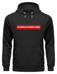 SpreeRocler #ZumGlückBerliner 1 - Unisex Organic Hoodie-16