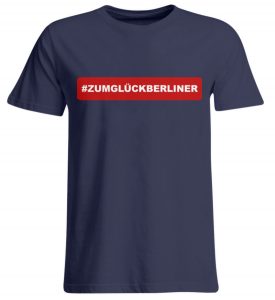 SpreeRocler #ZumGlückBerliner 1 - Übergrößenshirt-198