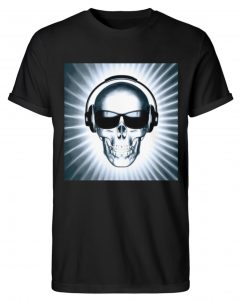 SpreeRocker Skull 1 - Herren RollUp Shirt-16