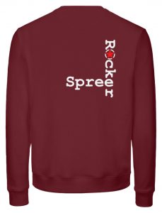 SpreeRocker Skull 2 - Unisex Organic Sweatshirt-6883