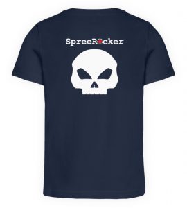 SpreeRocker Star + Skull 1 - Kinder Organic T-Shirt-6887