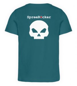 SpreeRocker Star + Skull 1 - Kinder Organic T-Shirt-6889
