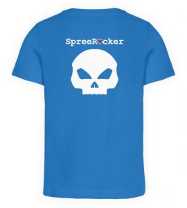SpreeRocker Star + Skull 1 - Kinder Organic T-Shirt-6886