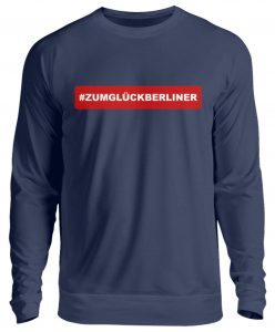 SpreeRocler #ZumGlückBerliner 1 - Unisex Pullover-1676
