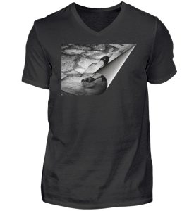 SpreeRocker High Heels - Herren V-Neck Shirt-16