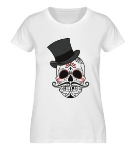 SpreeRocker Skull of Dead - Damen Premium Organic Shirt-3