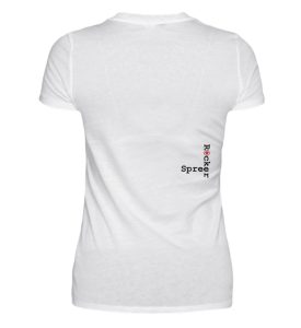 SpreeRocker Skull of Dead - V-Neck Damenshirt-3