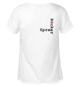 SpreeRocker - Black Cross - Damen RollUp Shirt-3