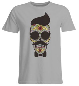 SpreeRocker Sunglasses Skull - Übergrößenshirt-645