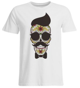 SpreeRocker Sunglasses Skull - Übergrößenshirt-3