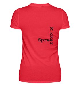 SpreeRocker Music Man - V-Neck Damenshirt-2561