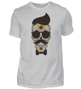 SpreeRocker Sunglasses Skull - Herren Shirt-1157