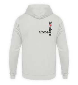 SpreeRocker - Black Cross - Unisex Kapuzenpullover Hoodie-23