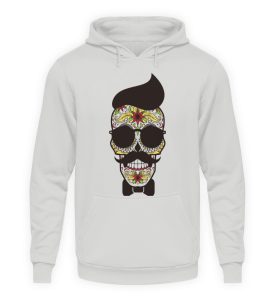 SpreeRocker Sunglasses Skull - Unisex Kapuzenpullover Hoodie-23