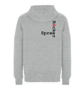 SpreeRocker Sunglasses Skull - Unisex Premium Kapuzenpullover-6807