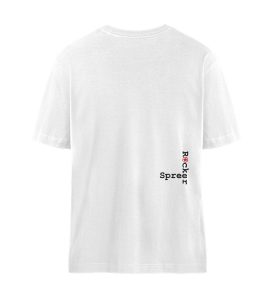 SpreeRocker - Black and Red - Organic Oversized Shirt ST/ST-3