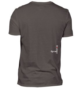 SpreeRocker Blond - Herren V-Neck Shirt-2618