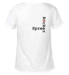SpreeRocker Music Man - Damen RollUp Shirt-3